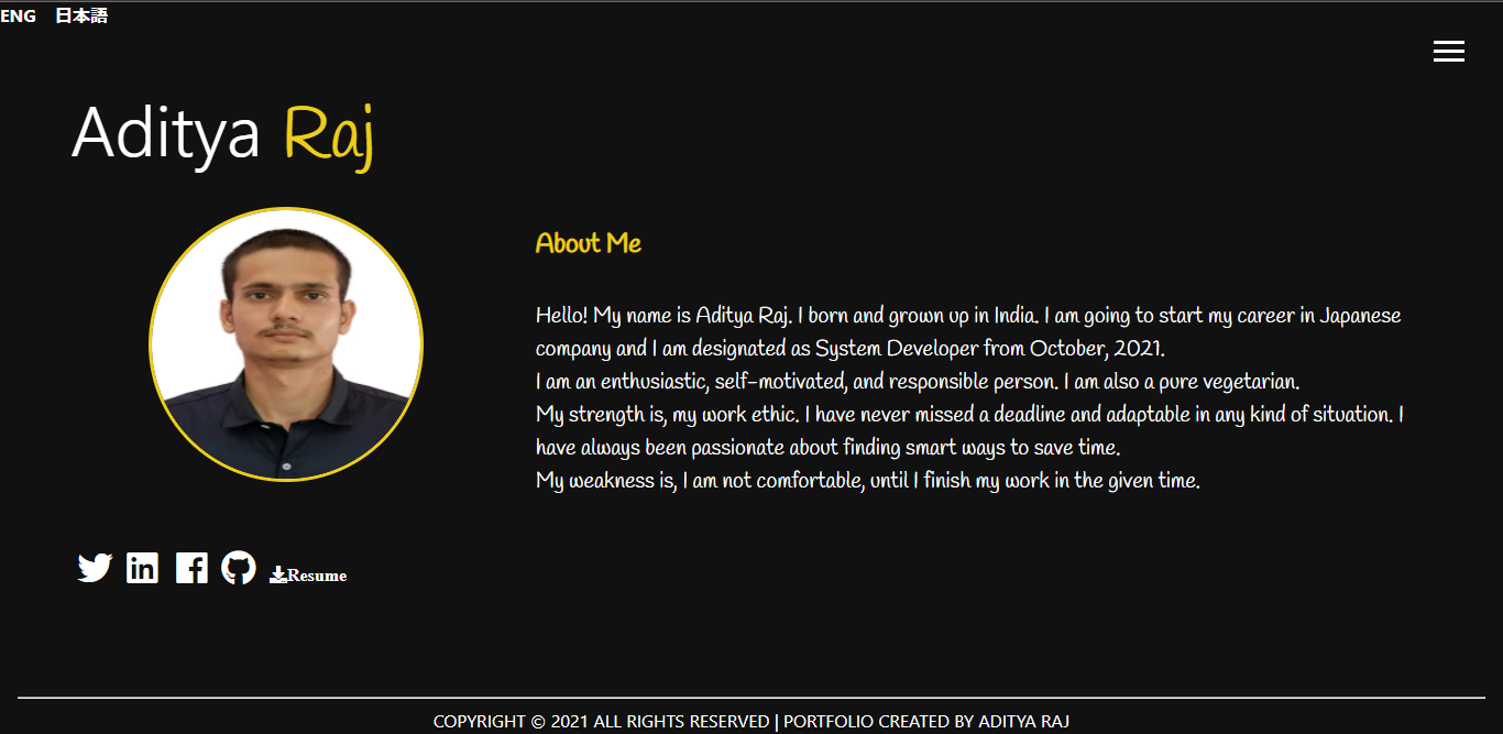 Student Portfolio
